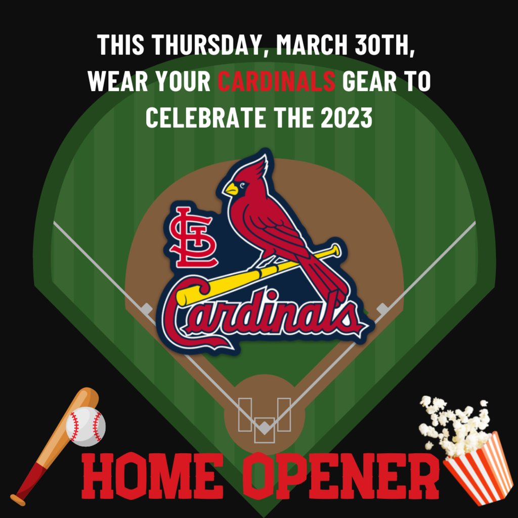 SCCSD130's tweet photo. Wear your Cardinals gear Thursday! https://t.co/x1kb0H1hyM
