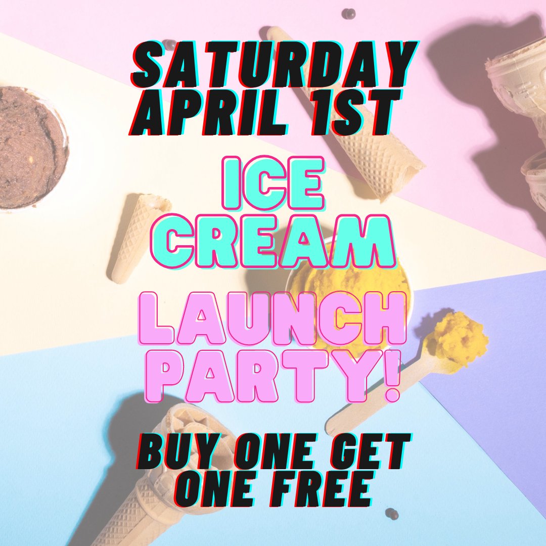 Ready for a double scoop of deliciousness? 😋
Join us this Saturday, 1st of April, for our ice cream launch event and get two scoops for the price of one! 🍦🍦

#icecream #crouchend #northlondon #gelato
