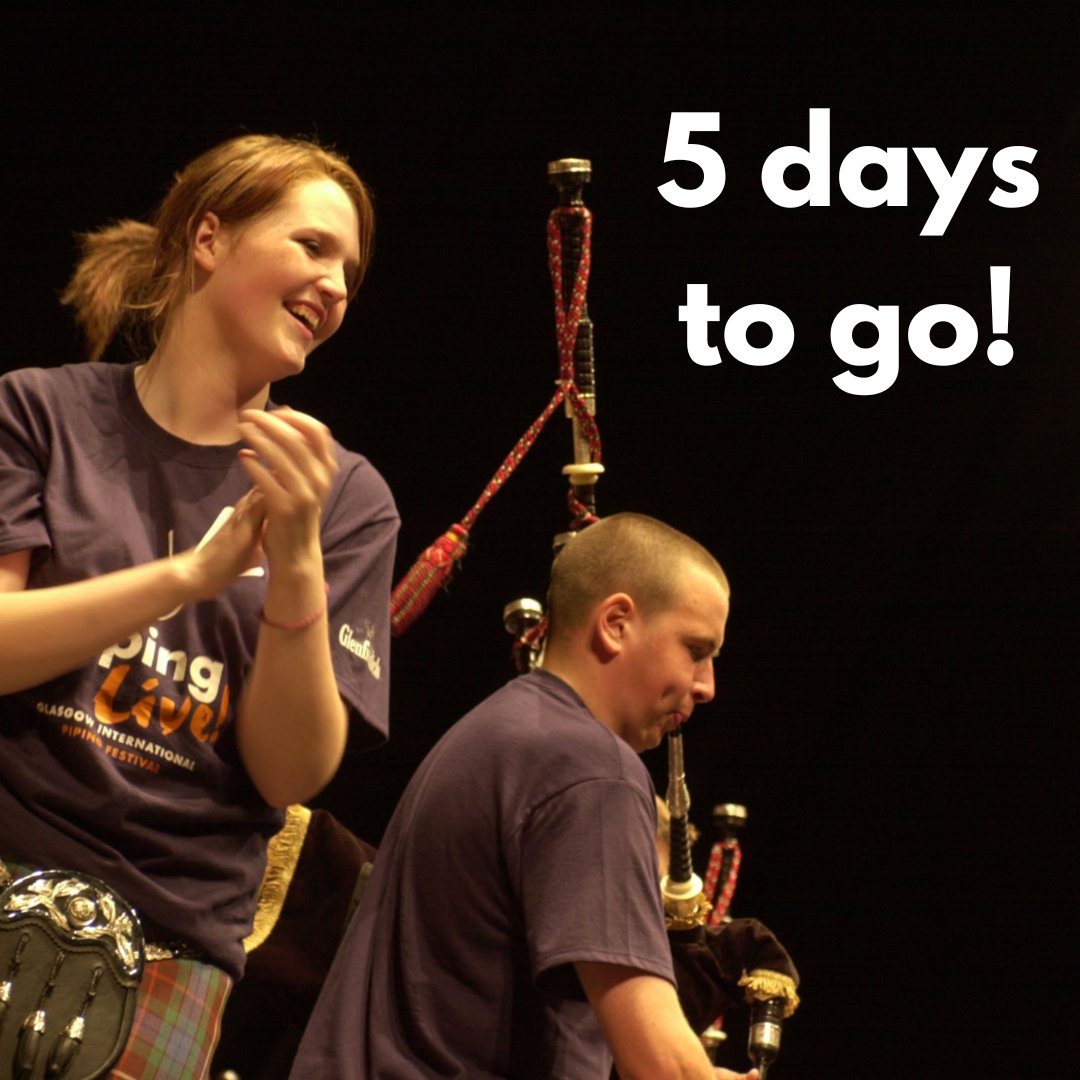 There are now just 5 days to go to our concert "20 Years Young" at Usher Hall in Edinburgh! All this week we will be sharing some memorable moments from our 20 year history as we count down to our concert. This moment was from 2006 at Piping Live! 
Tix- usherhall.co.uk/whats-on/natio…