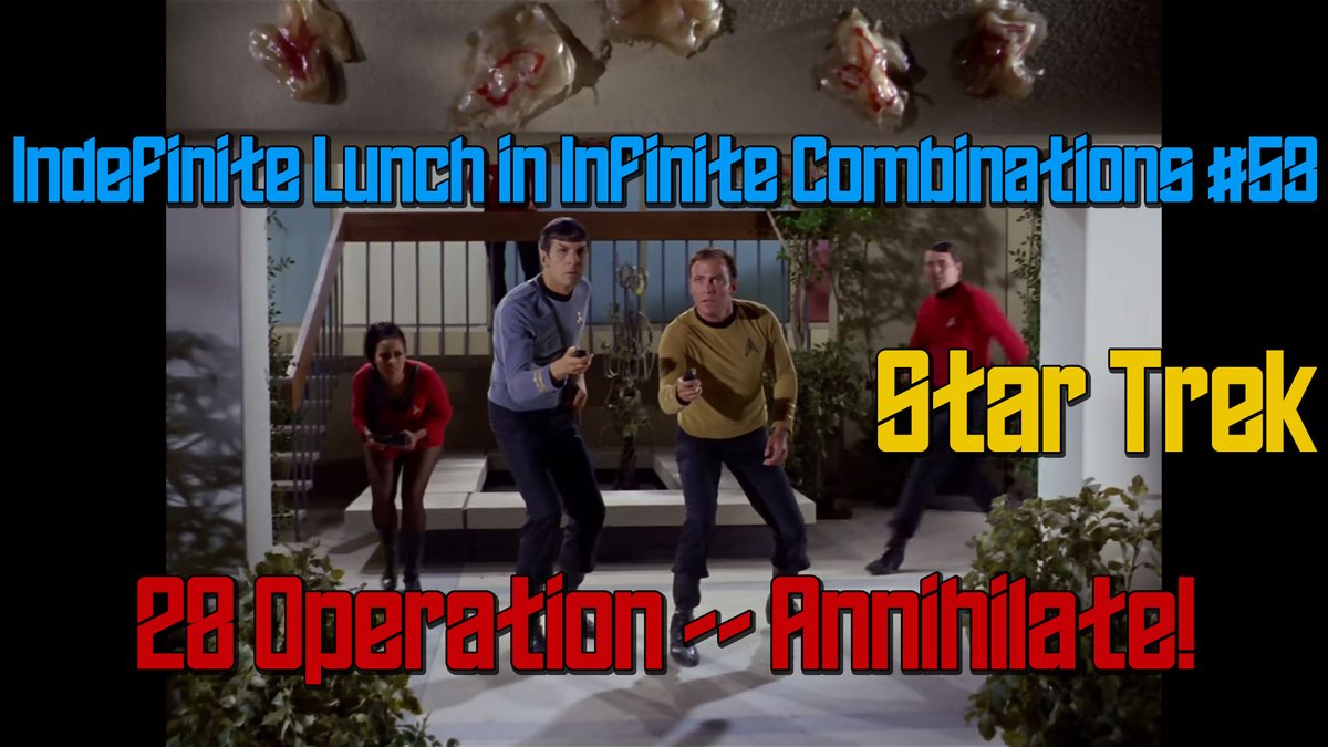 antiderivative1's tweet photo. Join us today at 12:30 PM CST as we review Operation -- Annihilate!
@popculturecurator , @Scottyr37 of The @Fantasmagoriumshow and I, @antiderivative1
#735Club #1966to2005 #RealStarTrek #StarTrek #Spock #Kirk #McCoy
https://t.co/NDpEwpWx5W https://t.co/XmKZnb5kzw