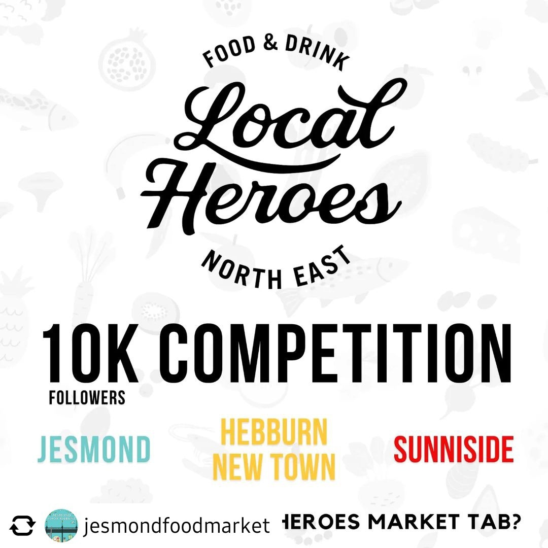 Follow this account on Instagram, & you may win £200 to spend at one of the @LocalHeroesNE events. Win & you can spend some of your winnings with me & @craftbeerncl stall buying some of the best N E Beers & unique beer can art jewellery. #Jesmond #Hebburn #Sunniside #10kGiveAway