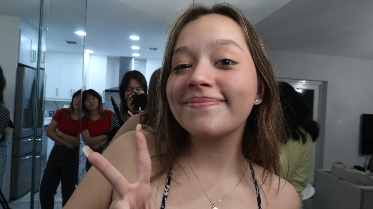 Short Cuts on Twitter "Behind the scenes... Cooper City High students