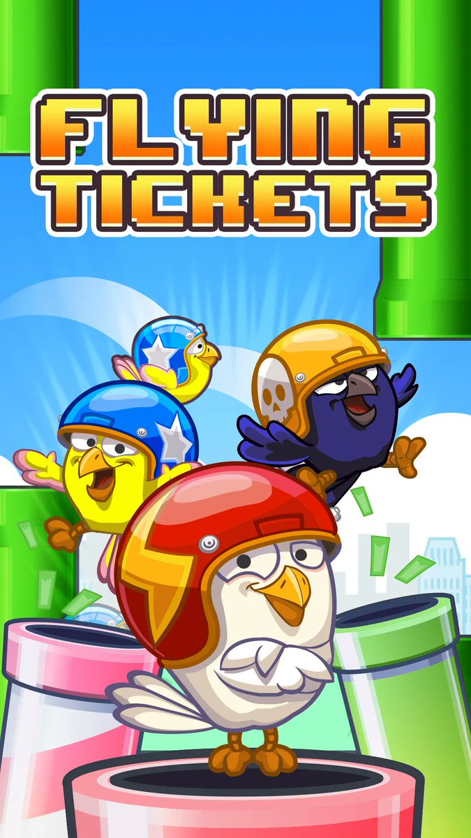 FLYING TICKETS: Beat the target score and win a bonus of 100 to 1000 tickets! 2-player competitive play! Available in standard and “MINI” versions. buff.ly/3scPvw9