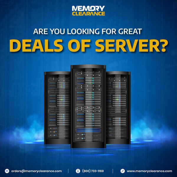 Choose Us. We offer all the server solutions you require at prices that are affordable. Call us right away to begin saving!
bit.ly/3pMwn8q
#ServerMemory #UpgradeYourSystem #MemoryClearance