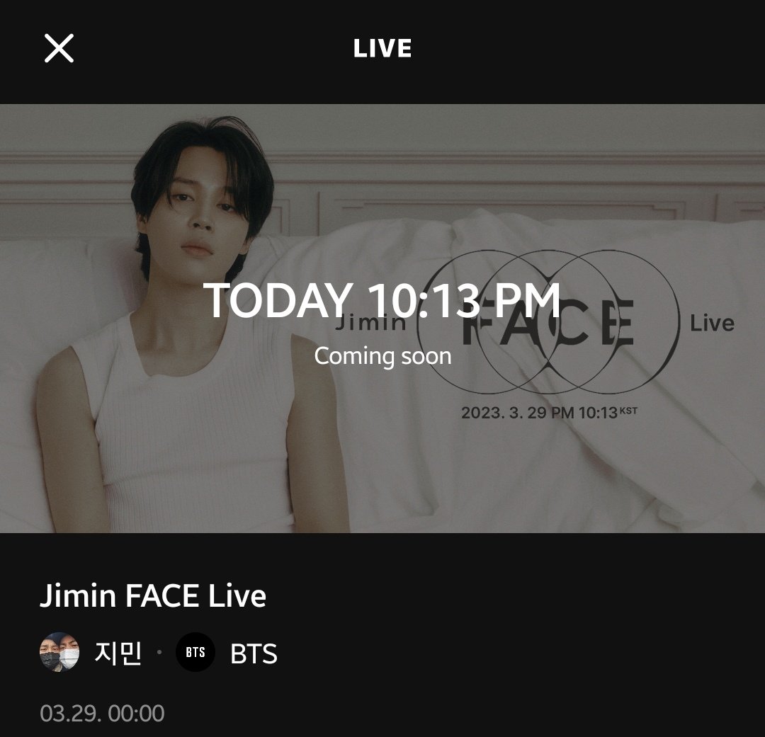 Elsa⁷🪞 ☀️🌙 on Twitter "RT lovemazejikook Jimin FACE Live https