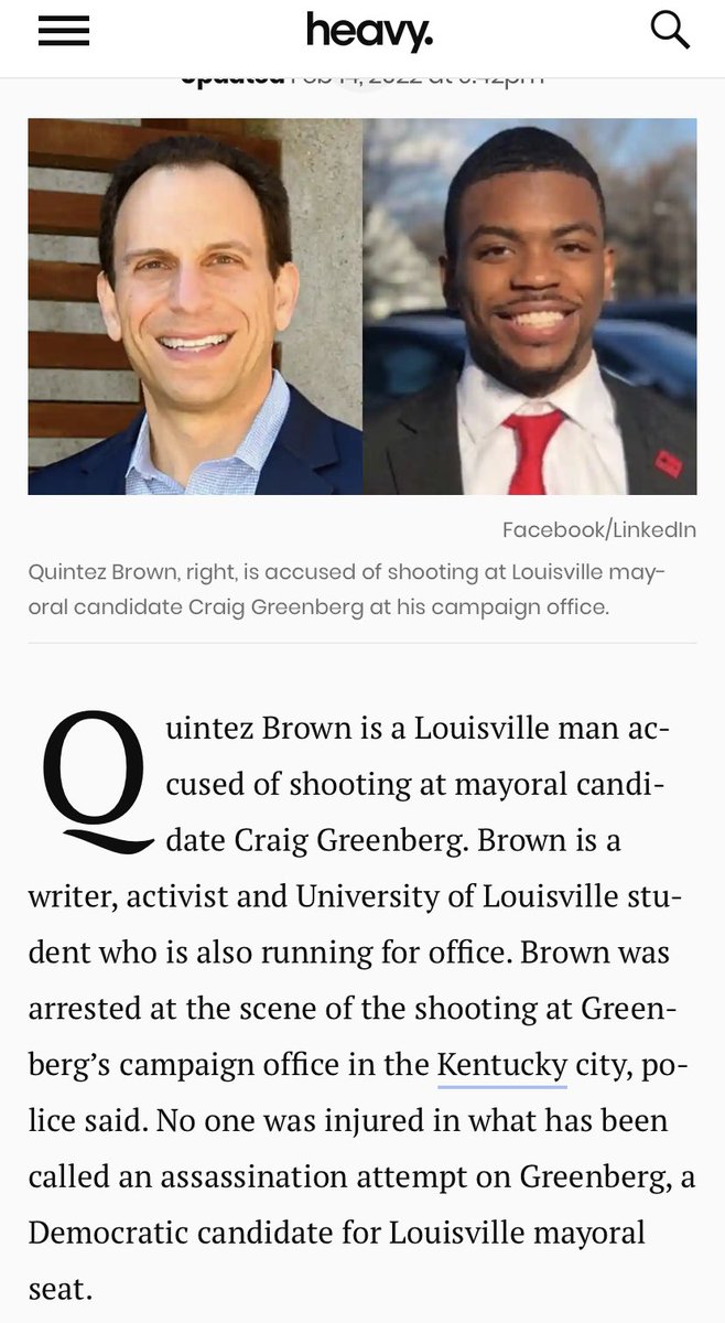 Oh just f-ing stop. Your people are the ones committing gun violence, not him. Remember Quintez Brown? One of your people who recently shot up a politician’s office? mom-at-arms.com/amp/anti-gun-a…