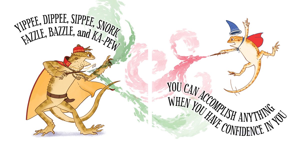 New book! I had the pleasure of illustrating a book my client wrote as a gift for his kids. I love working on projects like this and I had a lot of fun designing an energetic lizard character.

#PictureBooks #picturebook #picturebookart #childrensbookart #kidlitart #kidlit