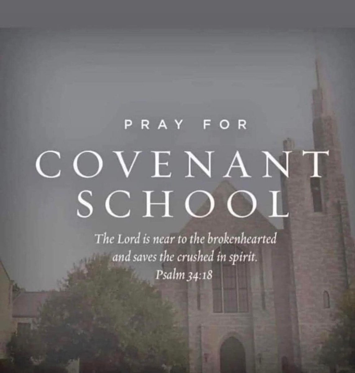ClassicalFirst's tweet photo. Today, FBCA mourns with the families and community of Covenant School in Nashville, TN. We are praying for those who are grieving and who lost loved ones. We are asking for God's comforting Spirit to be felt and known among His people today. https://t.co/ZyejfJ3RsC