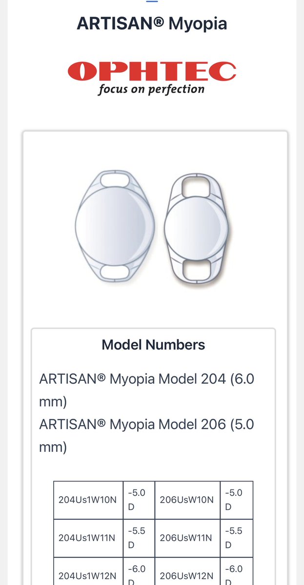 IOLReference's tweet image. Thanks to @YoungMDConnect, @EyeFlyMD and @GurpalVirdi were able to collaborate with industry and refine the database further. We believe it is the only accurate and up to date source for US IOL information. 
#Ophthalmology #ophthotwitter #MedTwitter