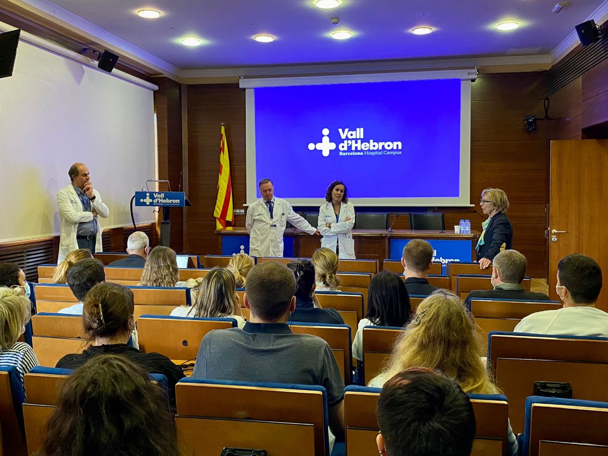 vallhebron's tweet photo. En el marc del World Hospital at Home Congress d’aquest any, rebem a #VallHebron una delegació de diferents Serveis d’Hospitalització a Domicili de França per visitar l'Hospital i conèixer el model del Servei d’Hospitalització a Domicili (HAD) de Vall d'Hebron. Ha sigut un plaer! https://t.co/GVzkFq1rRO