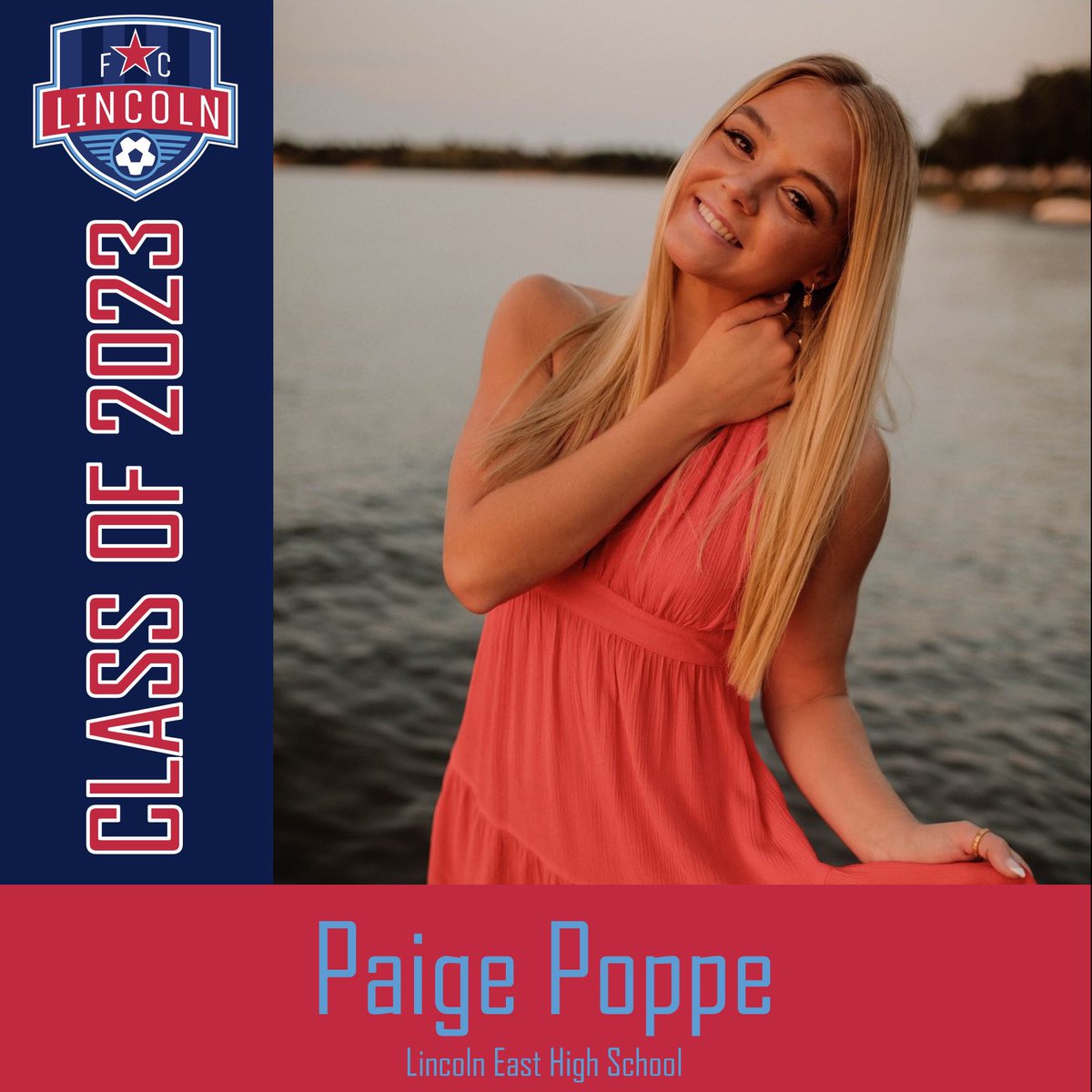 ✨SENIOR SPOTLIGHT✨

Paige will be graduating from Lincoln East this Spring. She will be attending Grand Canyon University, where she will be studying psychology. Her favorite FC Lincoln memories are hotel nights during tournaments.