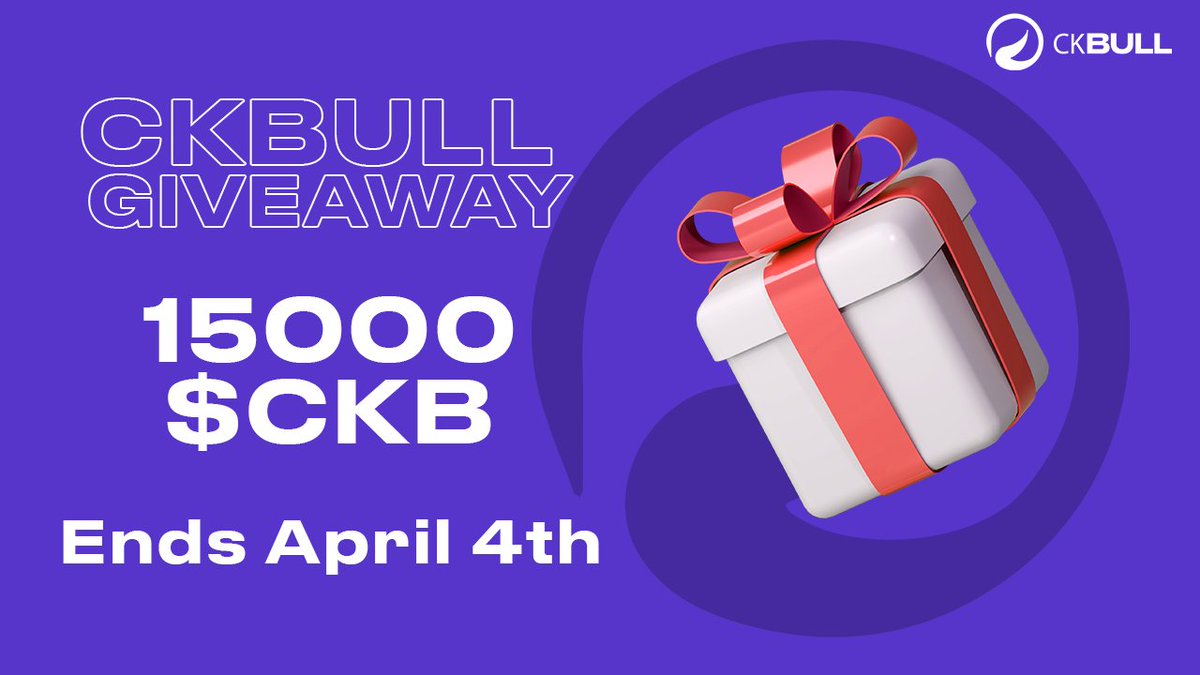 👋 Hey <a href="/NervosNetwork/">Nervos.bit</a> community!

We promised a #Giveaway after v2.0 launch and here it is❗️#CKB

🔥 15000 $CKB 🔥 #Nervos

🏆🏆🏆 Winners ↾⇃ 5000 $CKB each 🎉

To participate👇👇👇

1️⃣ Follow @CKBull_Wallet
2️⃣ ❤️ + RT
3️⃣ Download ckbull.app and 💬 feedback ↙️