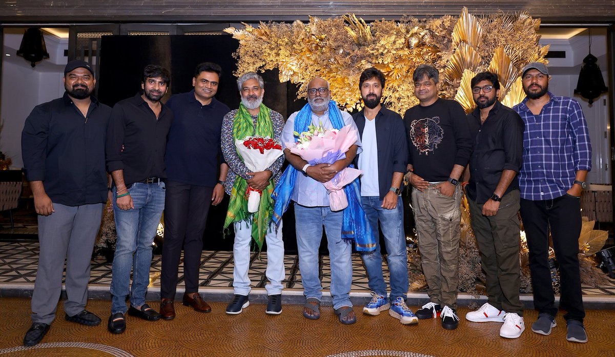 Last night was a splendid one! 🤗

Have Been a part of our Mega Power Star <a href="/AlwaysRamCharan/">Ram Charan</a> gari b'day celebrations followed by the felicitation ceremony of <a href="/ssrajamouli/">rajamouli ss</a> sir &amp; the Oscar winning team of #RRRMovie by our dearest Annayya <a href="/KChiruTweets/">Chiranjeevi Konidela</a> 😍

A memorable one for sure ❤️