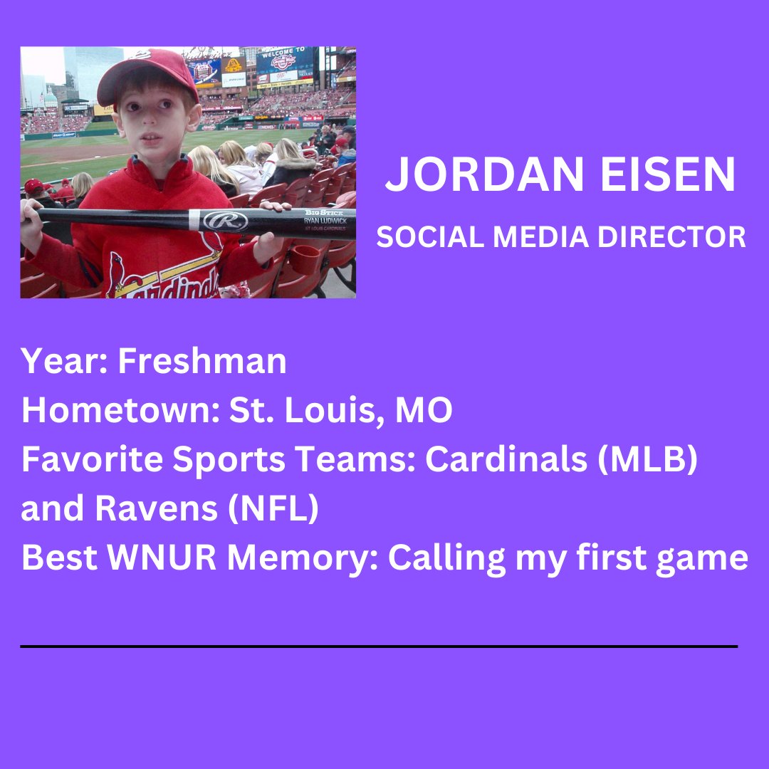 WNURSports's tweet photo. @griffinsenyek and @JordanEisen will be the 2023-2024 social media directors!! https://t.co/Vi2yBTe5rv