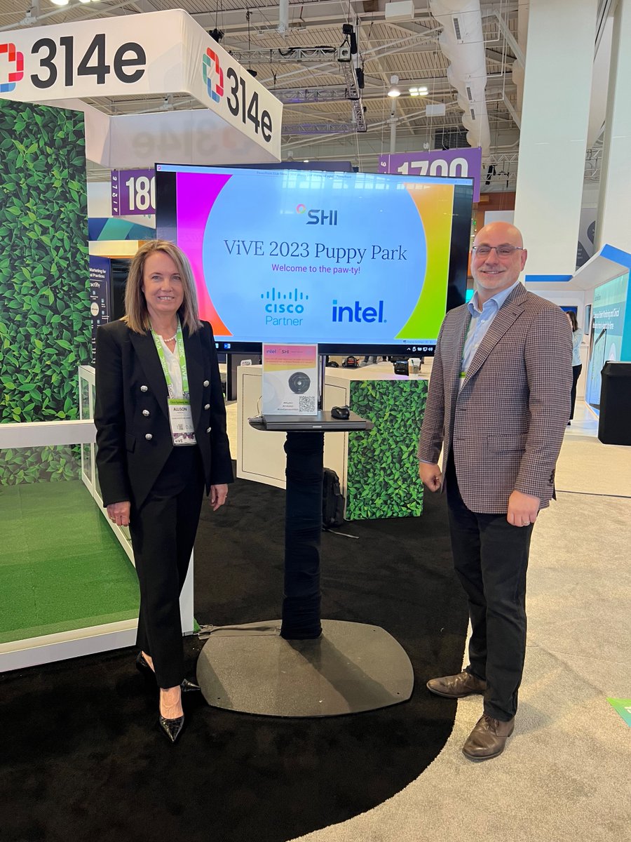 SHI_Intl's tweet photo. Today care happens everywhere &amp; anywhere. SHI &amp; @HLTHEVENT  will be making a $10,000 donation to K9 Companions, a local Nashville organization to fund additional training of service and therapy dogs for disabled individuals &amp; veterans. ​#CareCaninesViVE23 #ViVE2023 #WeAreSHI https://t.co/Li1wANntbv