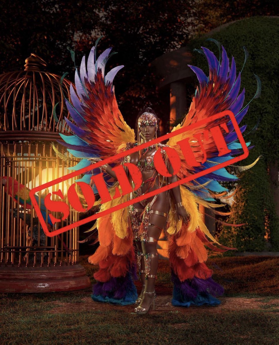 AuraExperience's tweet photo. 🚨Pasari Individual is now SOLD OUT!🚨

Yep y'all guessed it! This individual sold out first!

Don't worry, we still have other enchanting costumes available. Register now at https://t.co/zVVPJ0nAbr!
#AuraExperience #SoldOut #Pasari #EnchantedForest #aurafacropova #barbados https://t.co/hCSkLuTYZn