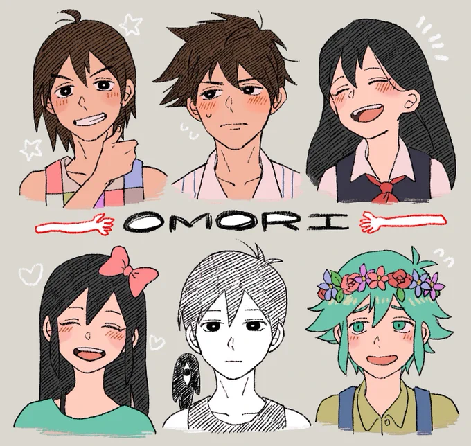 OMORIクリアしました。
みんな大好き。
#OMORIFANART 