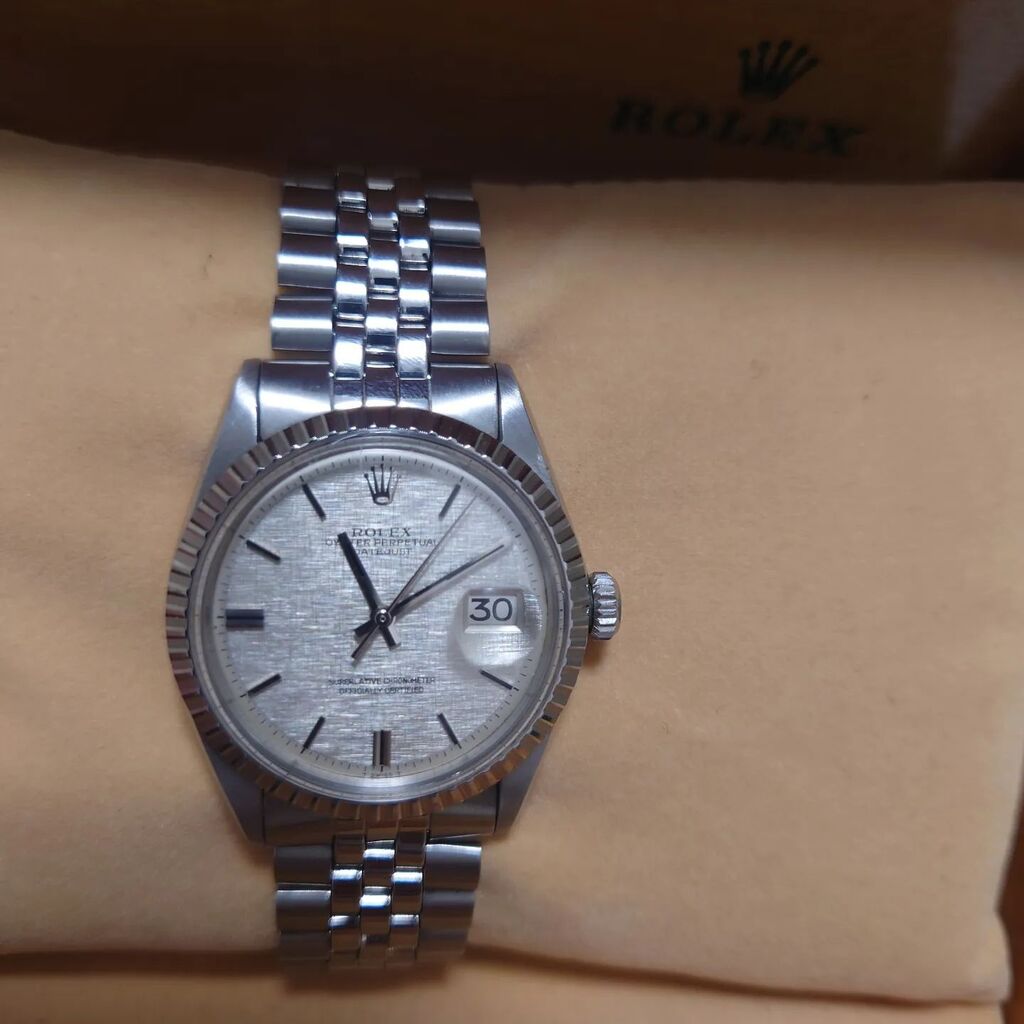 Shin_Curious's tweet photo. 時金さんで購入

#ロレックス
#ROLEX1603
#ROLEX
#時金 
#tokigane https://t.co/PeBlg01uzq https://t.co/eIolbhot08