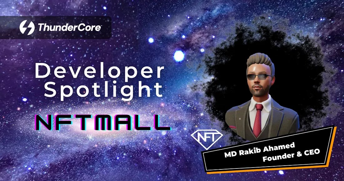 👋 Hey there! Are you intrigued by the world of NFTs and want to know more about #NFTmall?🚀 Look no further than the latest interview with @ThunderCoreLab of our CEO @wolverinv2!😎 In this illuminating interview, you'll discover & learn about the platform's inspiration, the…