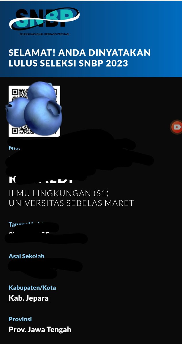 AlwaysluckyLing's tweet photo. Alhamdulillah ya Allah #uns #ilmulingkungan #fmipauns #snbp2023
Ada yang sama nggk?? https://t.co/HpZkHotYHs