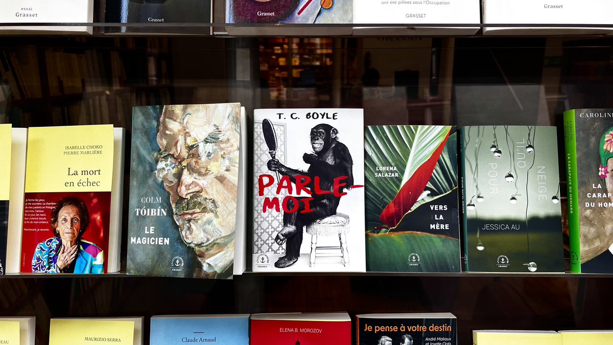 Walking in Paris, this caught eye…..<a href="/tcboyle/">T.C. Boyle</a>