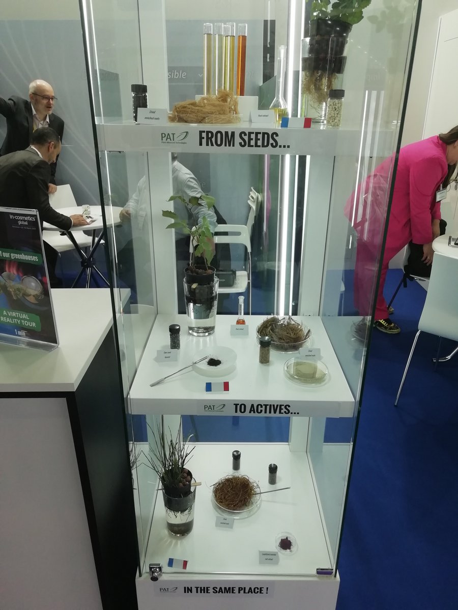 🔥 First day of the in-cosmetics Global show!

Our teams are waiting for you, booth X31. 

A beautiful showcase for a beautiful expertise in plant #engineering 🌱

#incosmetics #ingredients