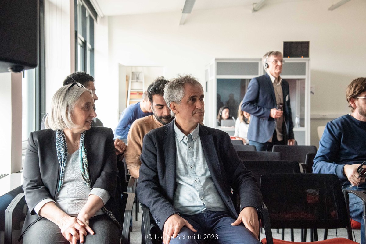 RosaluxEuropa's tweet photo. Today we are showing at @RosaluxEuropa the documentary “PRISON OR EXILE – DEPOSED MAYORS IN EXILE”, which addresses the ongoing repression against leftist pro-Kurdish #HDP and their elected politicians in Turkey. 

Pictures @LouSchmidtPhoto https://t.co/4ftAgiqcR3
