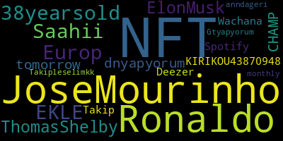 infokalyptisch's tweet photo. Trending in my timeline now: #NFT (2) #JoseMourinho (1) #Ronaldo (1) #38yearsold (1) #2023 (1) #Europ (1) #EKLE (1) #Saahii (1) https://t.co/dV6A2mUtOP