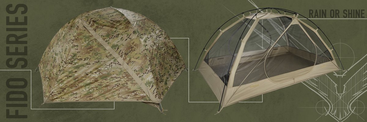 The FIDO Series is tougher than your average camping tent. 

#FIDOSeries #DriveOn #LiteFighter #FutureOfFieldcraft #SurvivalGear #CampingTent #BushcraftGear #Camouflage #Tent #Camp #Backpacking #FindMeOutside #TheGreatOutdoors #TentSetup #NewTent #BestTent #AllSeason