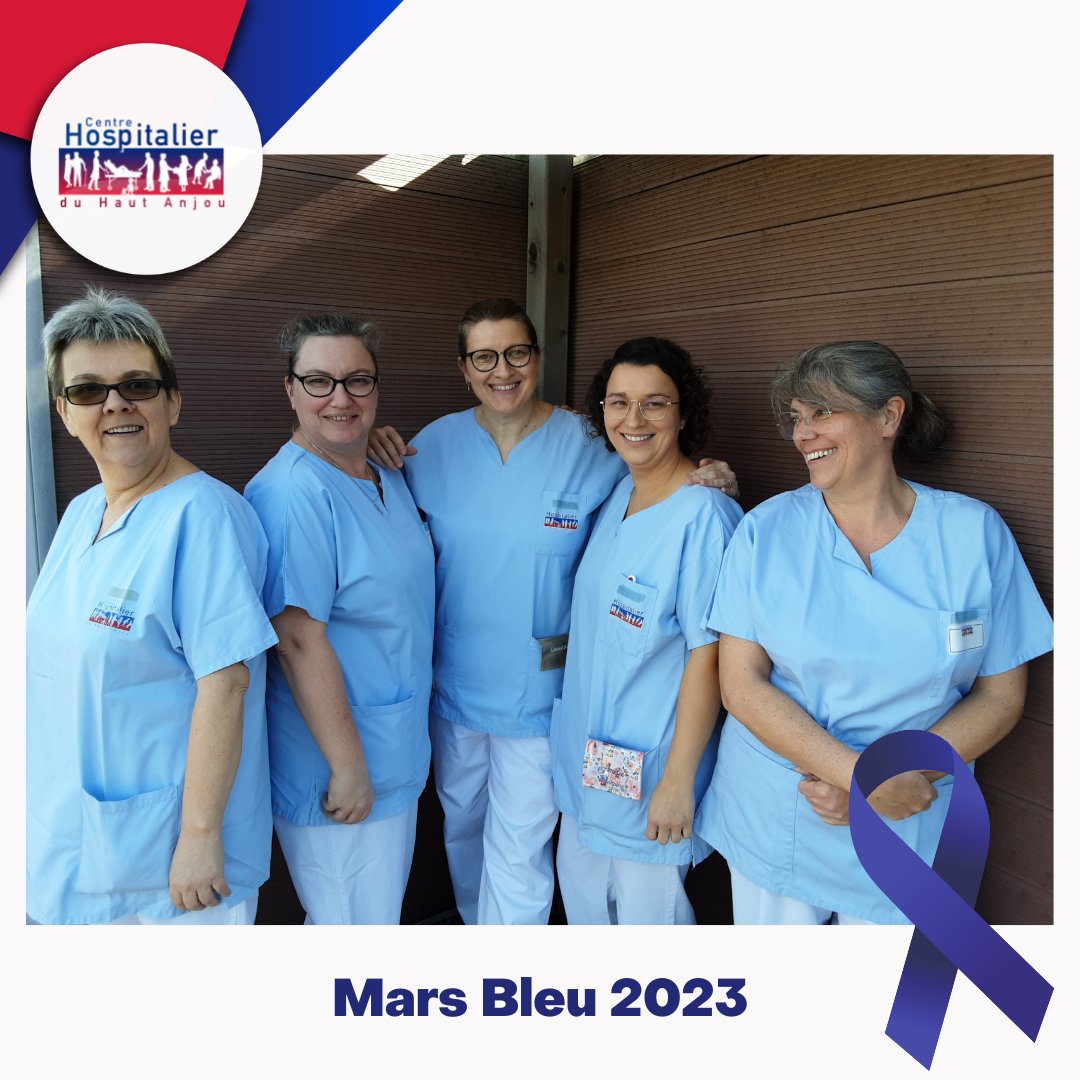 CH_HAUTANJOU's tweet photo. Les équipes du @CH_HAUTANJOU se mobilisent pour #MarsBleu ! 💙
#defiphoto Unité d'Hébergement Renforcé (UHR) du CPA St Joseph

👉 L'équipe de l'UHR s'occupe de résidents ayant la maladie d'Alzheimer ou une maladie apparentée entraînant d'importants troubles du comportement https://t.co/ssA3KZOLGz