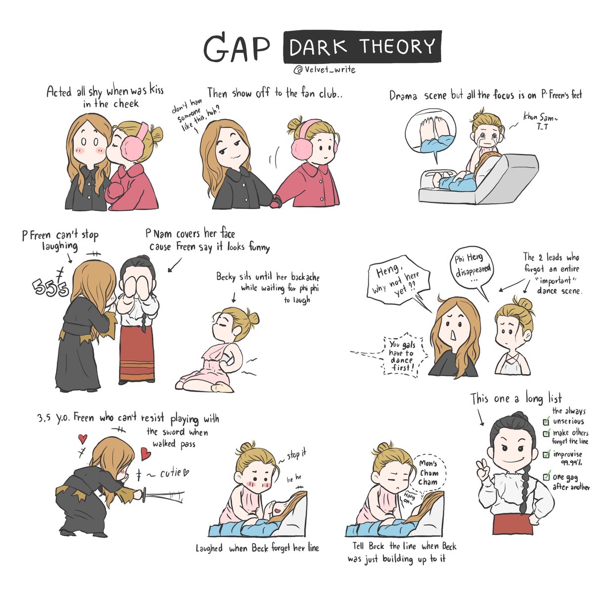 Velvet_write's tweet photo. ENG ver. //Thanks to  @ppllhh309  ❤️🫰🤟

Look what we get from "Gap dark theory" ..besides chaos😂😂 https://t.co/ocu8tbmlwF