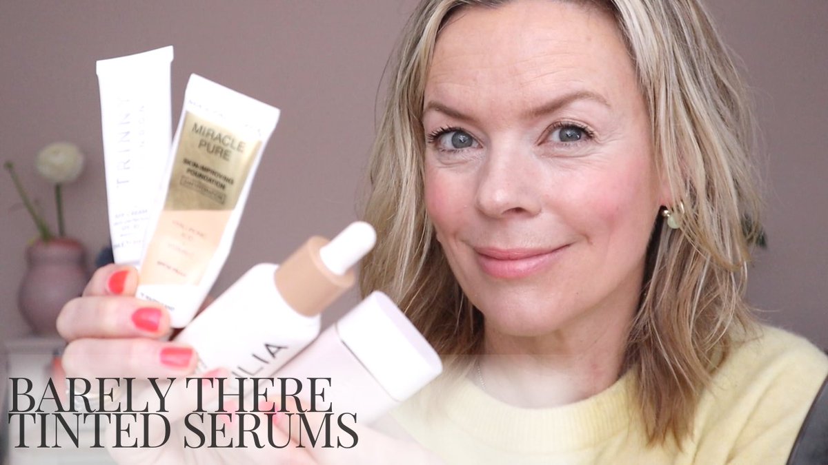 This weekend on #SpeedBeauty I answer one of the most frequently asked questions - can you recommend a skin tint, or tinted serum that gives me a barely there makeup look. #makeup #barelytheremakeup #bestskinseums  youtu.be/ZAyTlu8Hzbc