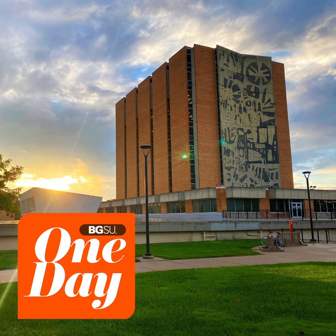 Our annual day of giving, #BGSUOneDay starts tomorrow!  Look for more information about University Libraries' featured funds coming soon. Early giving is open at bgsu.edu/oneday 
#BGSULibraries #BGSU
