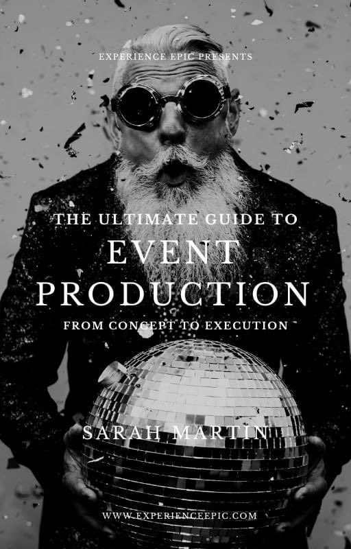 PSSST! Here is a quick teaser of our cover!

We are PUMPED to launch our new book that is going to be available for FREE To all of our Fans! The Ultimate Guide to Event Production; From Concept to Execution by Sarah Martin
#eventproducer #eventplanner #ultimateguide #eventmanager