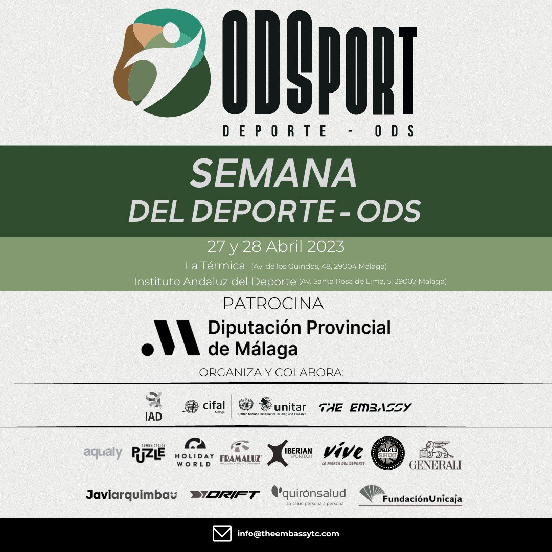 proyecto675's tweet photo. 🎙️ Si el año pasado fue una edición tremenda… ¡este año viene pisando mucho más fuerte!
¿Qué es #ODSSport? 👇
👩💻 https://t.co/0pjmNsR8OR
Inscripción👇
📲 https://t.co/KNuZFdsCDP
¡No te quedes sin tu plaza, deportistas de talla MUNDIAL!
#SemanadelDeporteODS #Sostenibilidad https://t.co/BPjveKPDno