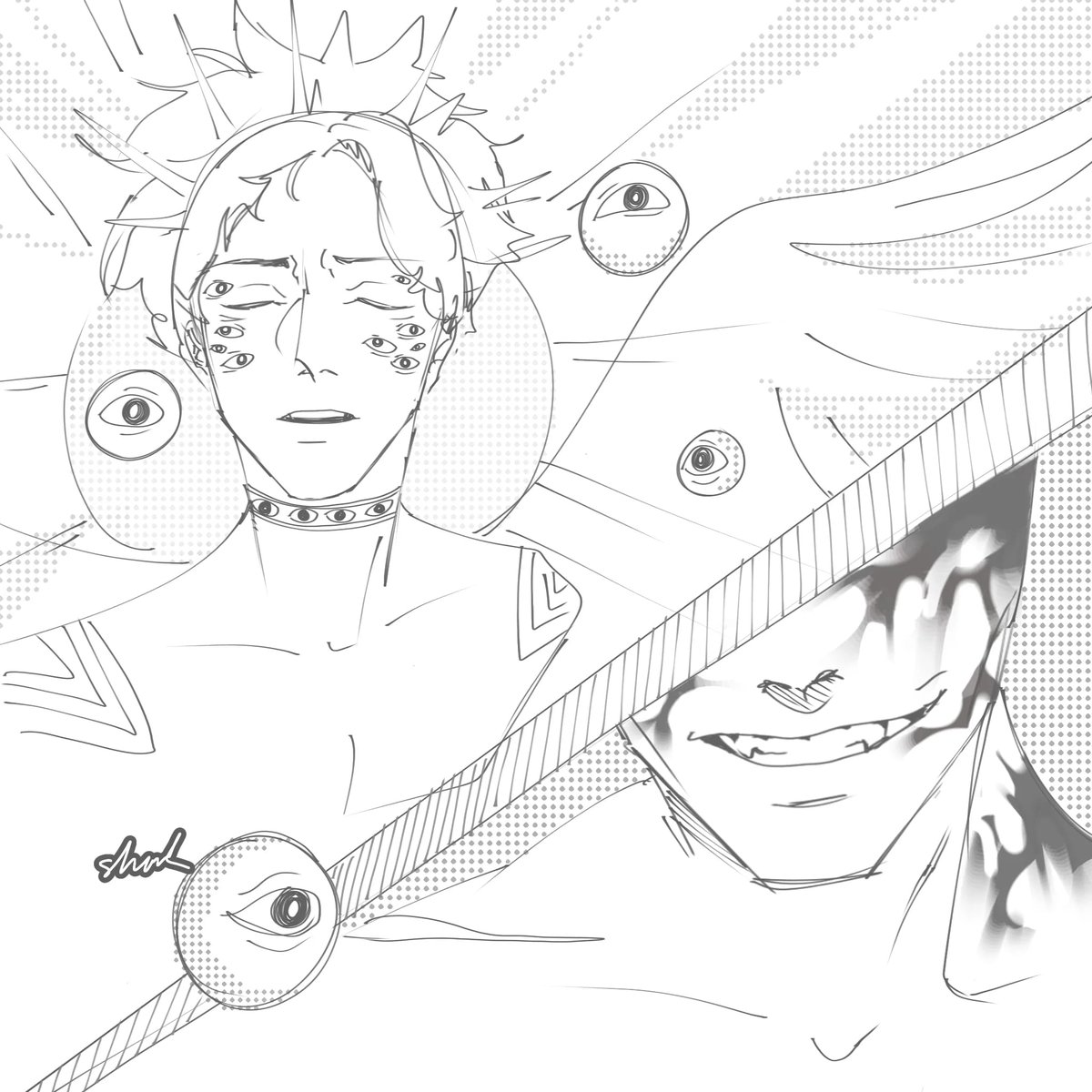 Moisted_water's tweet photo. โอซีใหม่ๆสดๆ ช่วงนี้เบียวนางฟ้าครับ ขอบคุณ

#OC #ibisPaintX https://t.co/qTM85aU5P2