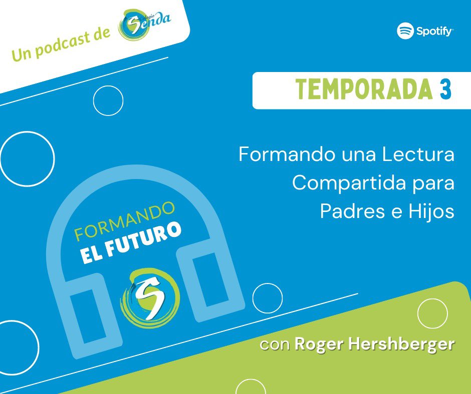 Escucha nuestro nuevo episodio: “Formando una Lectura Compartida para Padres e Hijos” con nuestro invitado Roger Hershberger
#martesFEF 
#Resiliencia #ColegioSenda #Educación
#Lectura #LecturaCompartida #Libros #SomosKnotion @Knotion 
open.spotify.com/episode/7xvUAF…