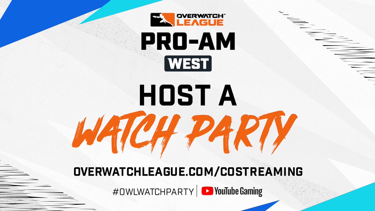 OW_Esports's tweet photo. Join Overwatch League history and become part of the first Pro-AM tournament!
Applications are now OPEN to host your own #OWL2023 co-stream! #OWLWatchParty
Apply π https://t.co/cc5kCYzLIQ https://t.co/GF1jLXIuea