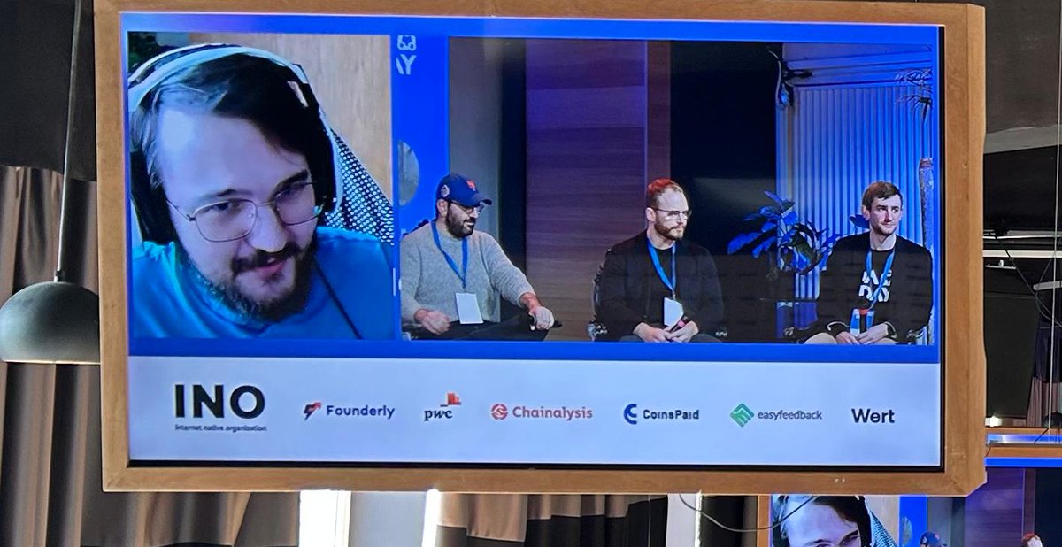 easyfeedback's tweet photo. Javier, our Lead Developer, has taken part in DAODAY today, sharing his experiences from working on Web3 and debating the challenges that await in the future 🧩👨‍💻

@INO_DAO https://t.co/Kd0trw9sm8