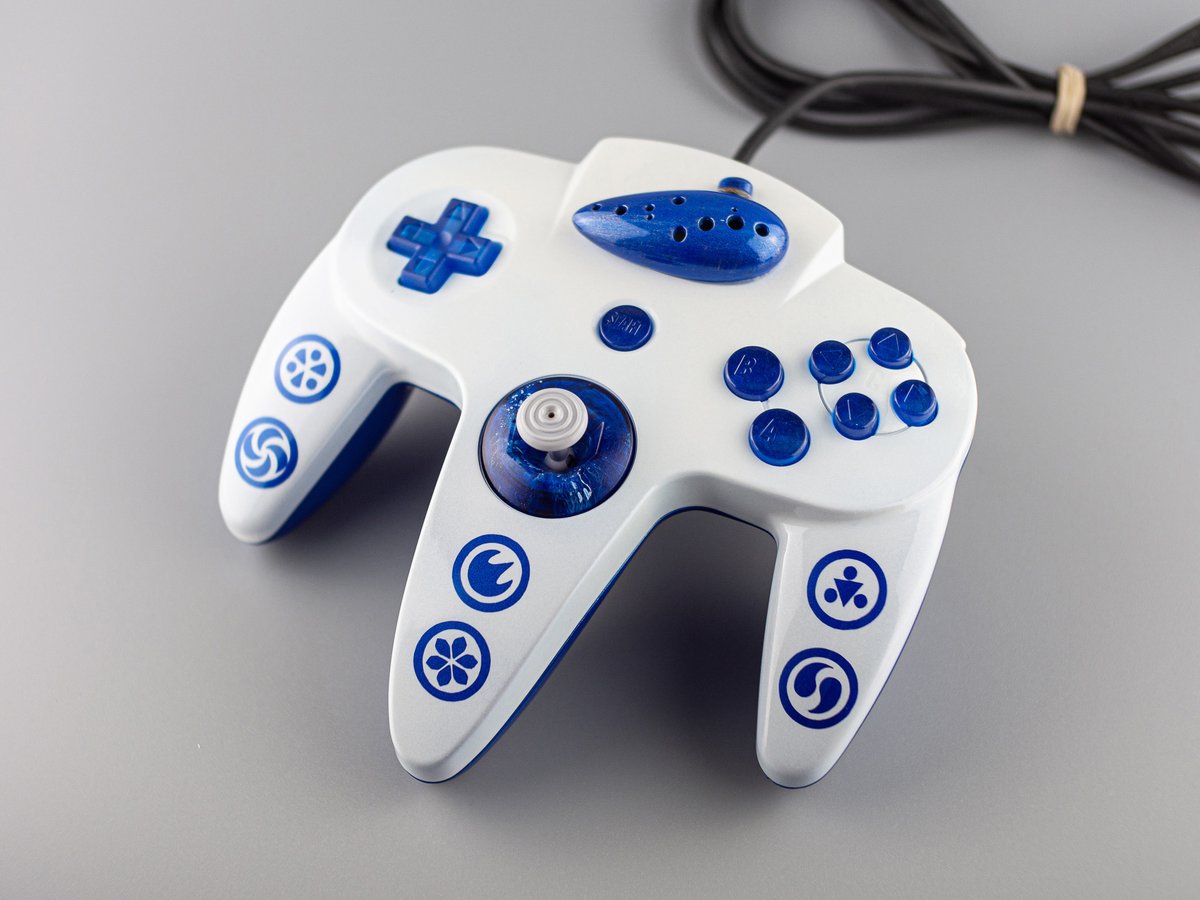 Spicy Frog on Twitter "The Ocarina of Time N64 custom controller