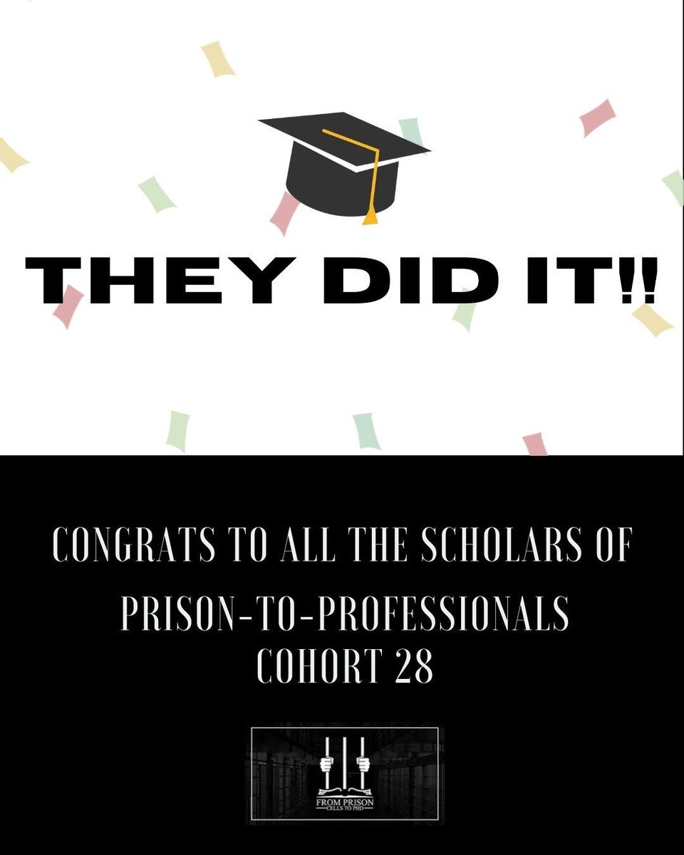prison2pro's tweet image. We wanted to take a moment to celebrate last weekend's graduation! Welcome to the family!

Missing out on this cohort? conta.cc/3SyUUK5

#itsnevertoolate #EducationOverIncarceration #prisoneducation #secondchance #prison2pro #P2P #family