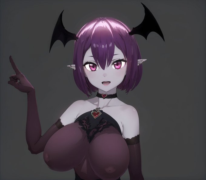 導入の小芝居でまたこの子を出します
シチュエーション設定はこの子が話すという体で進めるので説明してる立ち絵を作って見たのですが、どの生成モデルで作ったものを採用するか迷ってます 