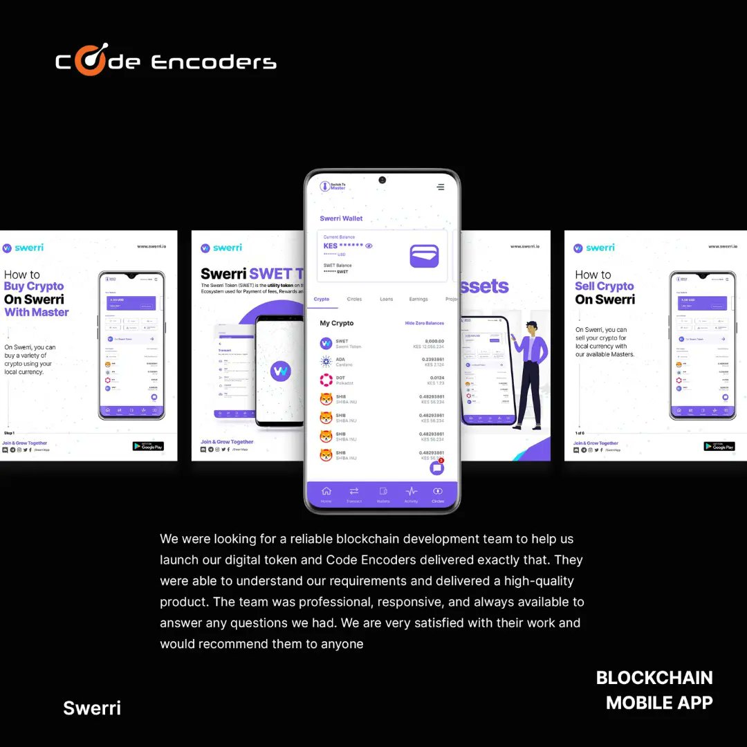 code_encoders's tweet image. We value our customers’ opinions and strive to integrate their recommendations and ideas at each stage of the project.
Here is a testimonial of our satisfied client.
.
.
#blockchain #technology #it #tech #computerscience #programming #business #coding #innovation #software