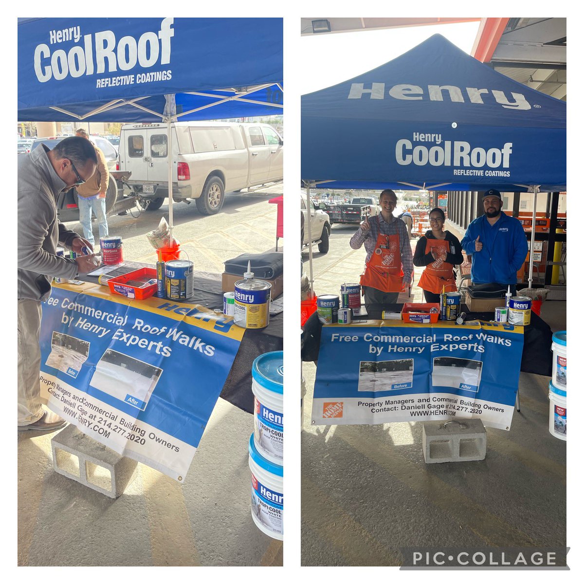 Join us at store 523 in El Paso, Texas for pro appreciation week. Come and see how Henry can help with all your roofing needs. Don’t forget to ask for your free commercial roof walk!!!!!@Fuerstenberg15 <a href="/DDGage24/">Daniell Gage</a> @HenryProSales <a href="/henryjgroth888/">Jeff Groth</a>