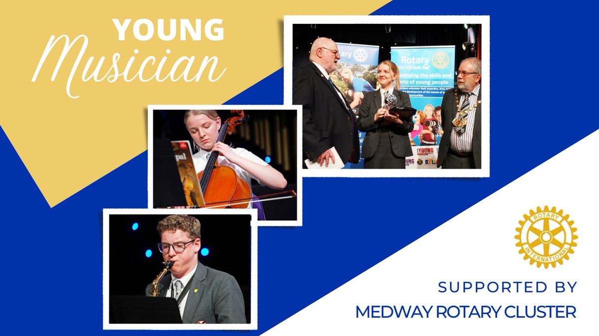 Great fun was had by all at the Young Musician competition recently that was organised by Medway Rotary Club and supported by the whole Medway Rotary Cluster #rotary #music #youth #competition