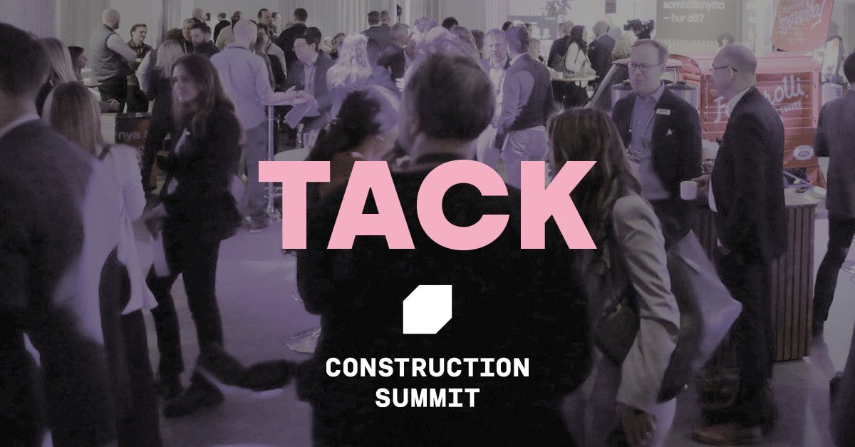Stort tack för i år till alla deltagare, partners, talare och programledare för en fantastisk dag på Construction Summit 2023. 
Hoppas att vi ses igen nästa år!

#constructionsummit #bygg #samhällsbyggnad #byggindustrin #åretsbygge