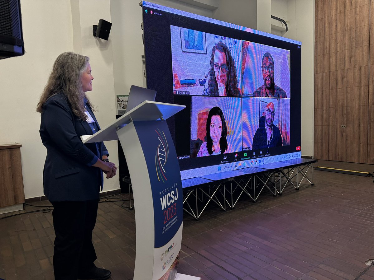 munkeatlooi's tweet image. .@abdultsanni speaking about his @bmj_latest story on visa discrimination in global health bmj.com/content/380/bm… #WCSJ2023