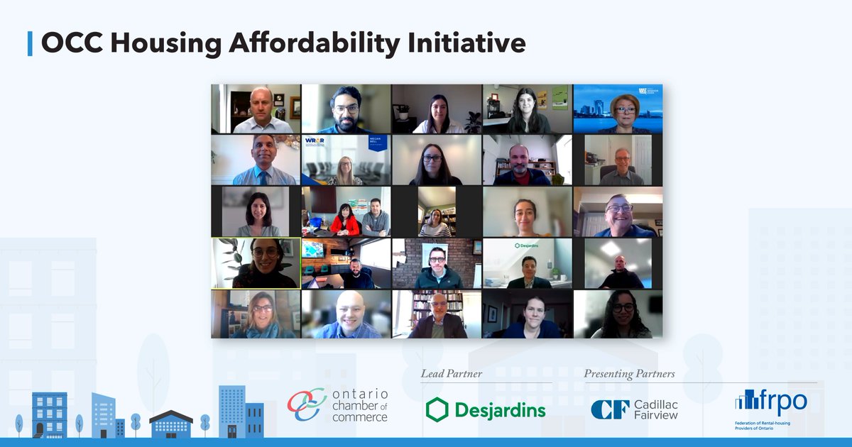 Many thanks to all participants who joined us this morning to share their insights on addressing the housing crisis in Southwestern Ontario.