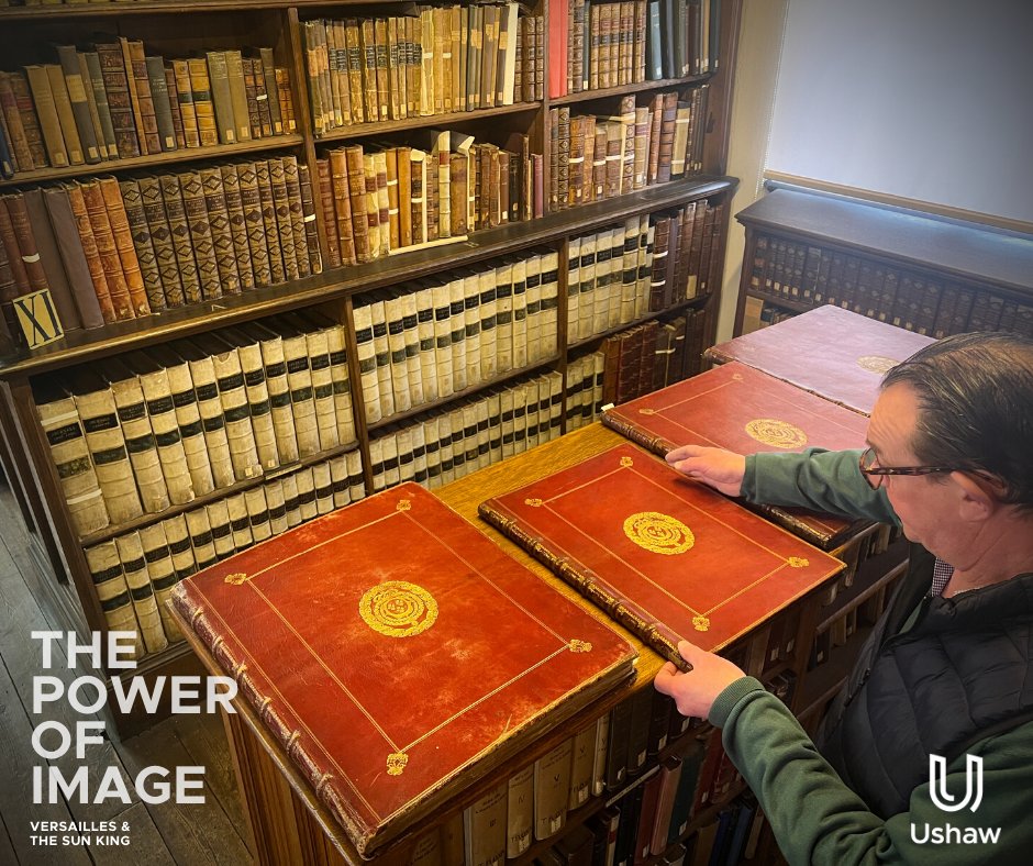 ushawdurham's tweet photo. How exciting, today we moved our copies of the Cabinet du Roi, from our Big Library to our Exhibition Gallery! ๐
Set to be on display in our brand new exhibition, launching 1 April: https://t.co/bcGyqLPgxc ๐ผ๏ธ
#ThePowerOfImage #King #Versailles #LouisXIV @CVersailles https://t.co/KLxA7T4VN2