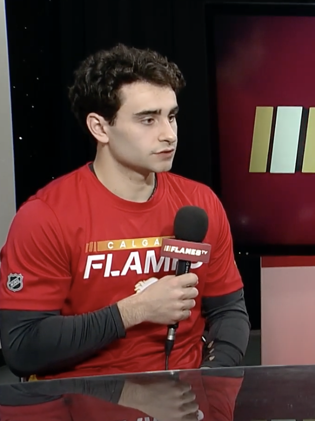 Andrew Mangiapane is the best Breadman on Twitter "Flames"